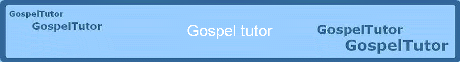 Gospel tutor